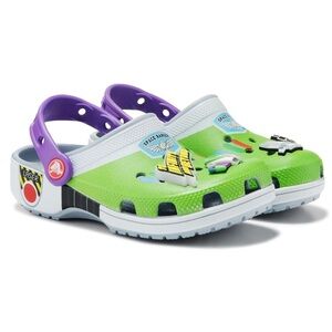 BUZZ LIGHTYEAR CROCS
Toddler Crocs Disney Toy Story Classic Clog buzz lightyear